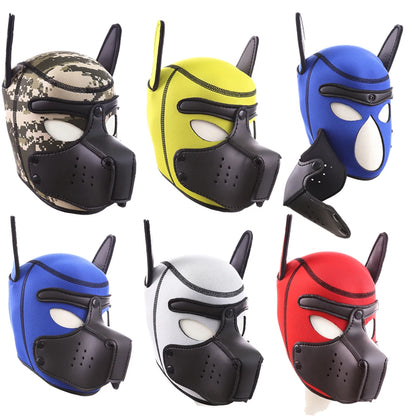 Puppy Play Masks - Flera utföranden