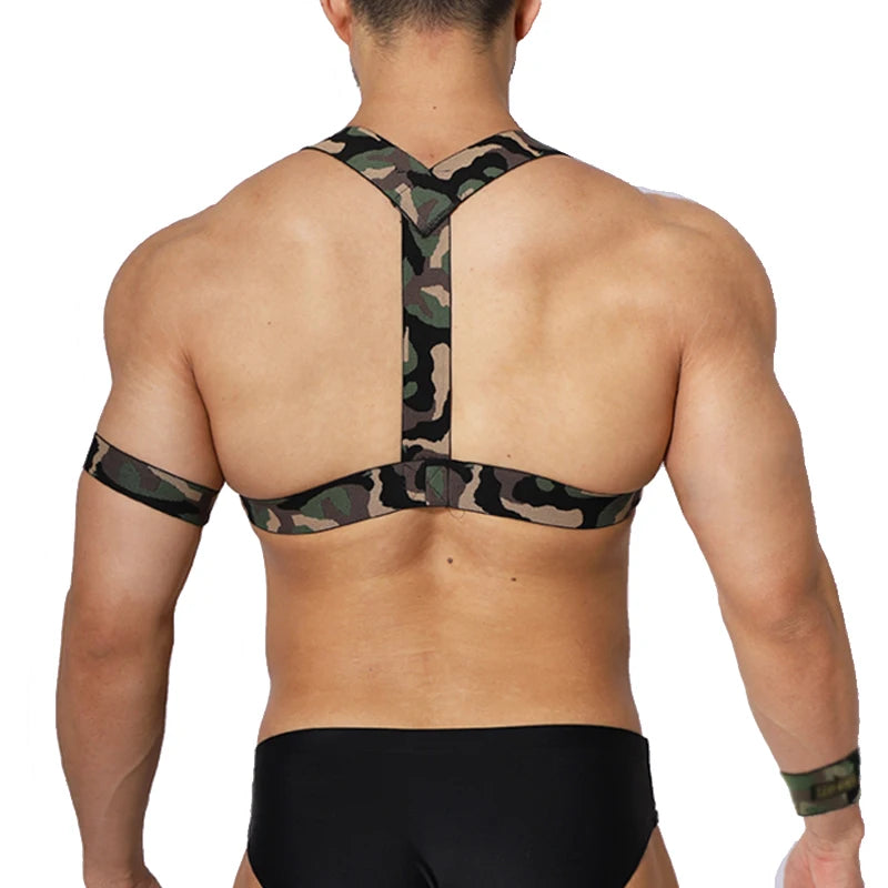 Elastiskt Harness med Bröst- och Armdelar