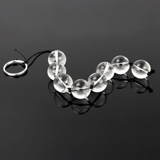 Anal Glass Beads - Flera Storlekar