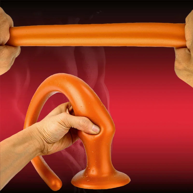 Super Long Silicone Anal Dildo - Flera storlekar