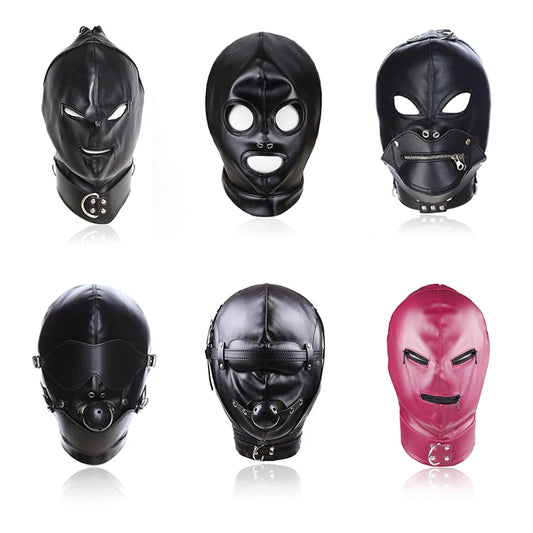 BDSM Hood Mask - Flera Modeller